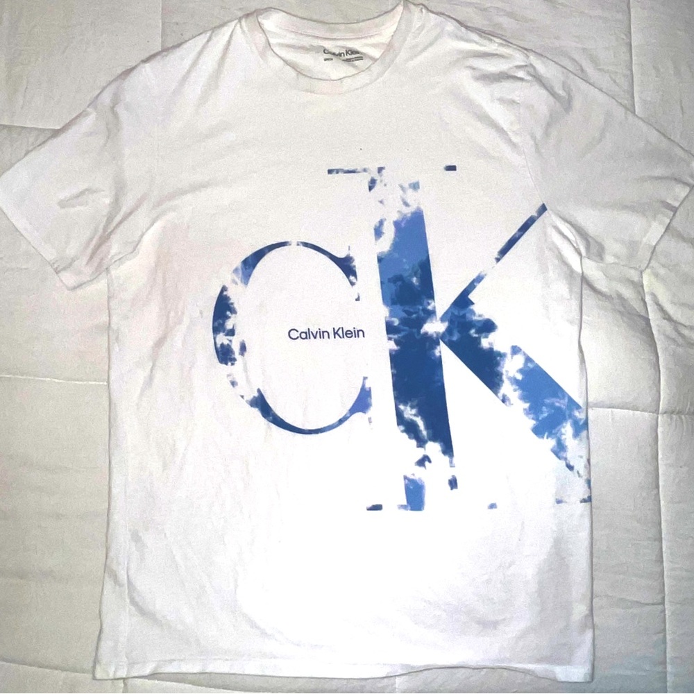 Brand New Smalll Calvin Klein Collection with Sky Colored CK Logo
